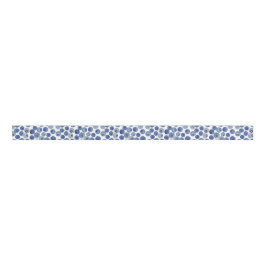 Waterverf Blueberry Fruit Pattern Zomertuin Grosgrain Lint