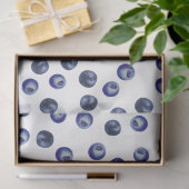 Waterverf Blueberry Pattern Tissue Paper Tissuepapier (Geschenk)