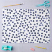 Waterverf Blueberry Pattern Tissue Paper Tissuepapier (Craft)