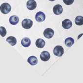 Waterverf Blueberry Pattern Tissue Paper Tissuepapier (Detail)