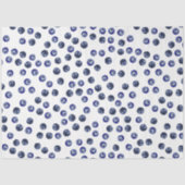 Waterverf Blueberry Pattern Tissue Paper Tissuepapier (Voorkant)