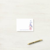 Waterverf Bluebird Joy of the Lord Bible Quote Post-it® Notes (Op bureau)