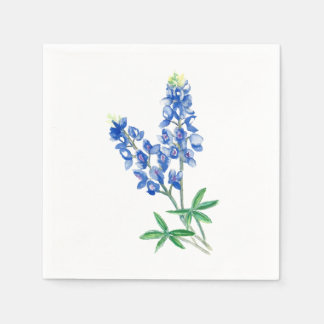 Waterverf Bluebonnet 3 Servet
