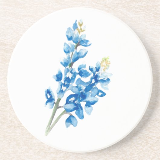 Waterverf Bluebonnet 4 Onderzetter (Voorkant)