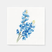 Waterverf Bluebonnet 4 Servet (Voorkant)
