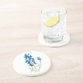 Waterverf Bluebonnet 6 Zandsteen Onderzetter (Zijkant)