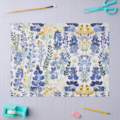 waterverf bluebonnetpatroon tissuepapier (Craft)