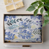 waterverf bluebonnetpatroon tissuepapier (Geschenk)