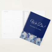 Waterverf BlueFlower Boeket- Bruiloft- Planner (Display)