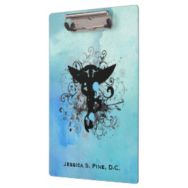 Waterverf {blues} Chiropractic Clipboard Klembord