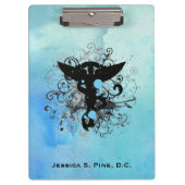 Waterverf {blues} Chiropractic Clipboard Klembord (Voorkant)