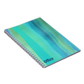 Waterverf Blues Notitieboek (Rechterzijde)