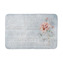 Waterverf Blush Floral French Music