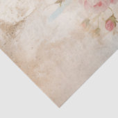  waterverf blush Franse rozen ephemera Tissuepapier (Detail)