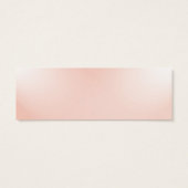 Waterverf Blush Pink Floral Wedding Website Kaart (Achterkant)