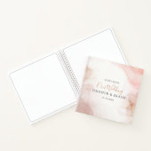 Waterverf Blush Pink Gold Ink Notitieboek (Binnen)