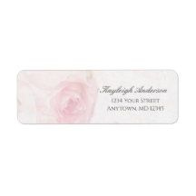 Waterverf Blush Roos | Retouradres