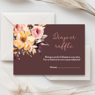 Waterverf blush roze meisje baby shower kaart