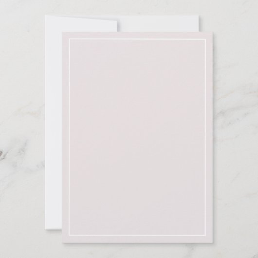 Waterverf blush roze mint floral Vrijgezellenfeest Kaart (Achterkant)