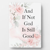 Waterverf Blush Roze Wilde Roos Fotoplaat (voorkant)