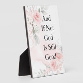 Waterverf Blush Roze Wilde Roos Fotoplaat (Zijkant)