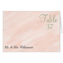 Waterverf Blush Sage Green Wedding