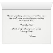 Waterverf Blush Sage Green Wedding (Binnen Horizontaal (Onder))