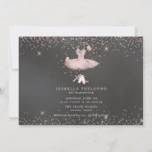 Waterverf Blush Tutu n Butterflies Dance Overwegin Kaart (Achterkant)