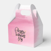 Waterverf Blush | Valentijnse geschenkdoos Bedankdoosjes (Voorkant Zijde)