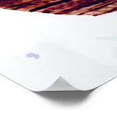 Waterverf Boat WelkomstPoster Poster (Hoek)