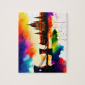 Waterverf Boedapest Legpuzzel (Verticaal)