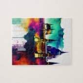 Waterverf Boedapest Legpuzzel (Horizontaal)