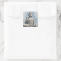 Waterverf Boeddha Beeld Zen – Spirituele Decoratie