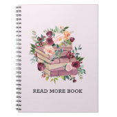 Waterverf Boek en Roos Flower Quote Notitieboek (Voorkant)