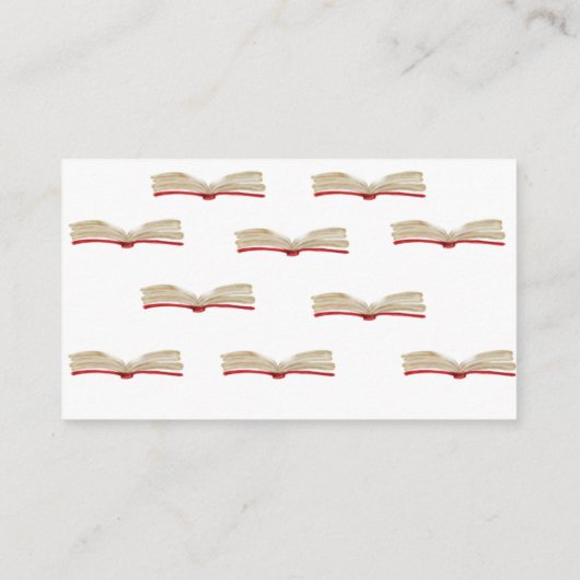 WATERVERF BOEK VISITEKAARTJE (Achterkant)