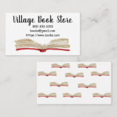 WATERVERF BOEK VISITEKAARTJE (Voorkant / Achterkant)