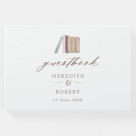  Waterverf Boeken Wedding Guestbook