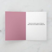 Waterverf boekenjubileum kaart (Binnen)