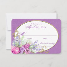 Waterverf boeket bruiloft antwoord