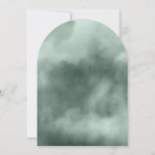 Waterverf Boeket Wedding Blush Arch ID654 Kaart (Achterkant)