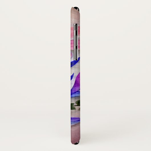 Waterverf boeketbloemen, kleurrijke achtergrond Case-Mate iPhone case (Achterkant/links)