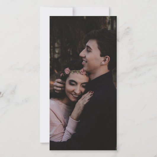 Waterverf boekt elk Bladwijzer voor liefdesverhale Save The Date (Achterkant)