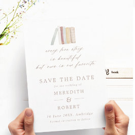 Waterverf boekt elke liefdeszeggende weddenschap o save the date
