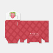 Waterverf Boerderij Birthday - persoonlijk Bedankdoosjes (Uitgevouwen)