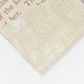 Waterverf Boerderij Collage Pig Fleece Deken (Hoek)