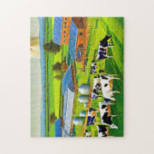 Waterverf Boerderij foto puzzels internet puzzel p (Verticaal)