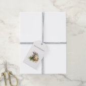 Waterverf Boerderij Geit, aangepaste Foam Boards Cadeaulabel (Met Touw)