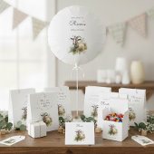 Waterverf Boerderij Geit, op maat Bedankdoosjes