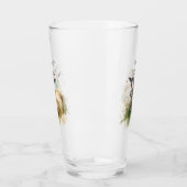 Waterverf Boerderij Geit, op maat Glas (Links)