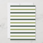 Waterverf Boerderij Kip met Chicks Baby shower Kaart (Achterkant)